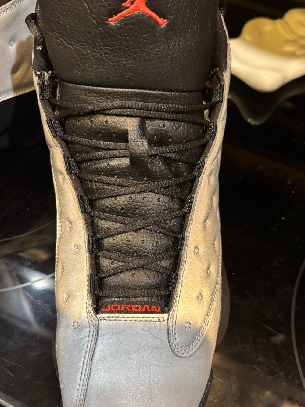 Nike Air Jordan 13 Retro Reflective Silver Infrared 23 696298-023 Size 11.5 - Picture 7 of 14